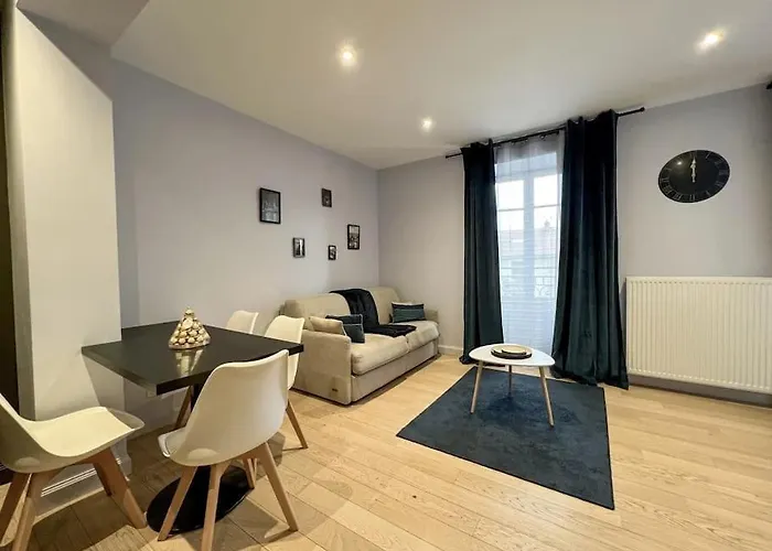 Delavigne Spacieux Classe 4 Etoiles Parking Privatif 公寓